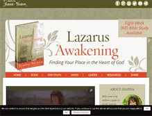 Tablet Screenshot of lazarusawakening.com